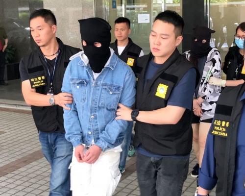 澳門司警拘捕3名涉嫌受僱於香港毒品集團到當地販毒的港人。