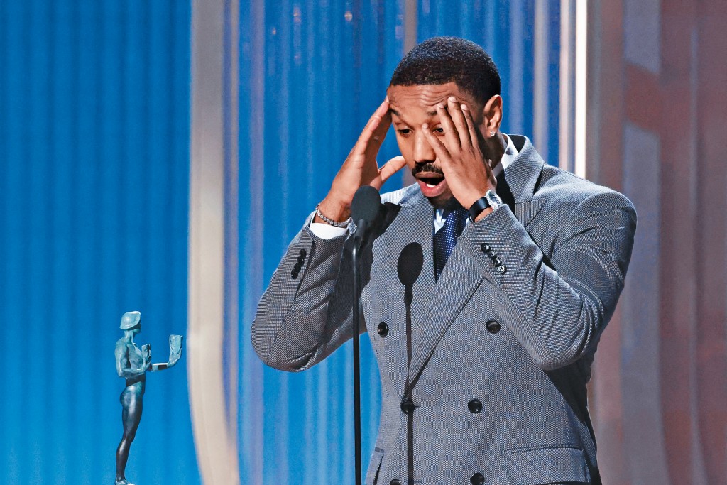 Michael B. Jordan擊敗添麥菲、里安納度等對手封影帝。