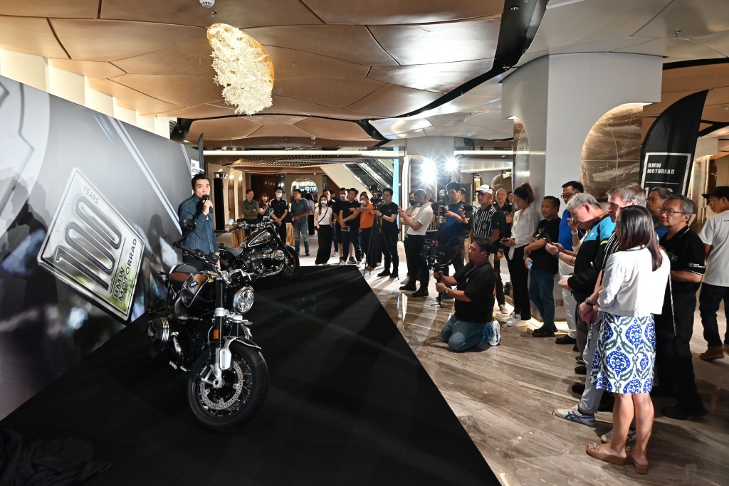 大會請來BMW車主及各方好友，以及BMW Motorrad Hong Kong Manager Matthew擔任司儀。