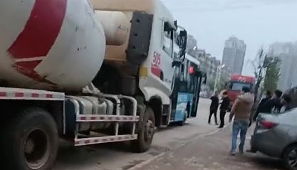 車禍現場。
