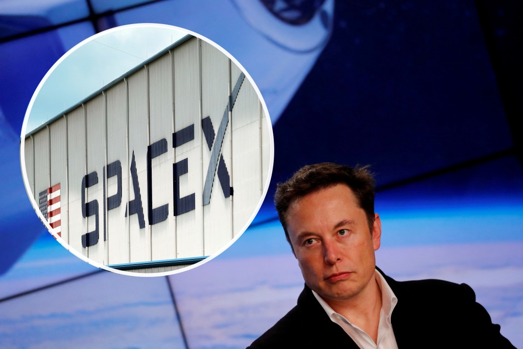 SpaceX一小批員工因寫信批評馬斯克被開除。AP / REUTERS