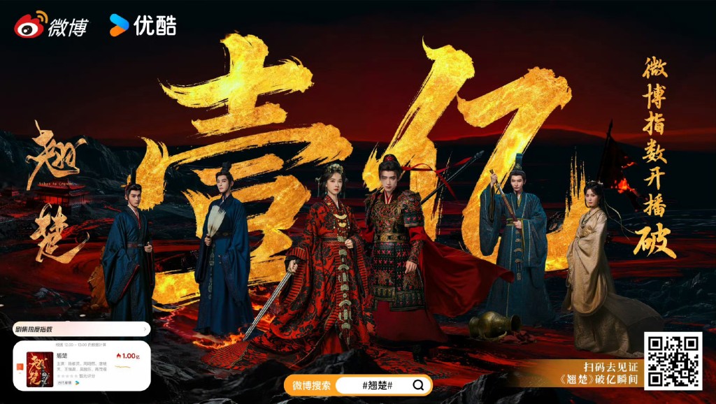 《翹楚》的熱度超高！