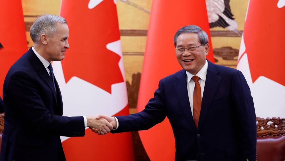 加總理晤李強。 路透社