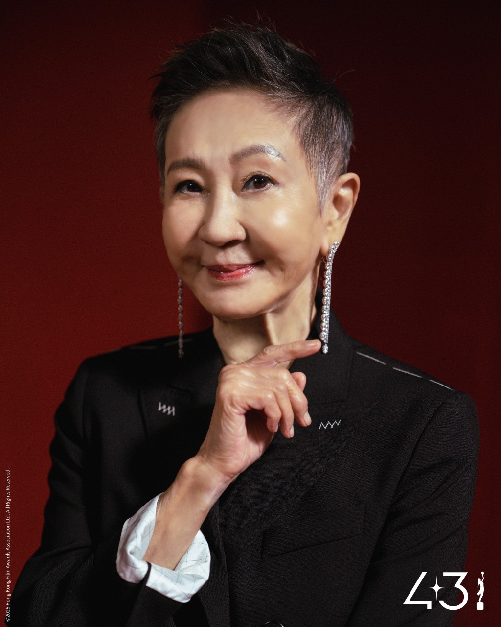 43金像獎「終身成就獎」得獎人施南生。