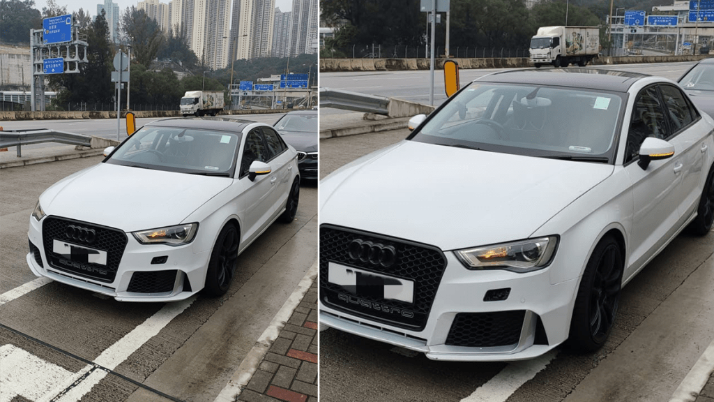 涉案車輛。警方提供