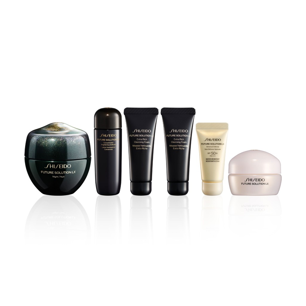 Shiseido Future Solution LX 晶鑽柔亮再生修護乳霜組合  $2,800 （價值$3,870） 銅鑼灣及啟德專櫃限定