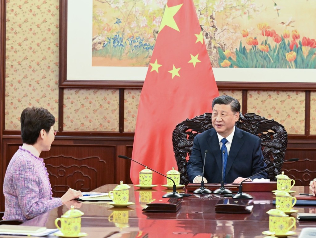 習主席對香港的局勢總體評價正面。