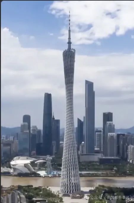 广州塔又称广州新电视塔。