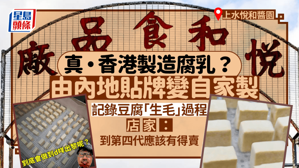 悅和醬園實測由「貼牌」變自製本地腐乳!公開豆腐醱酵過程全記錄 網民「排定隊」期待官方咁回應?