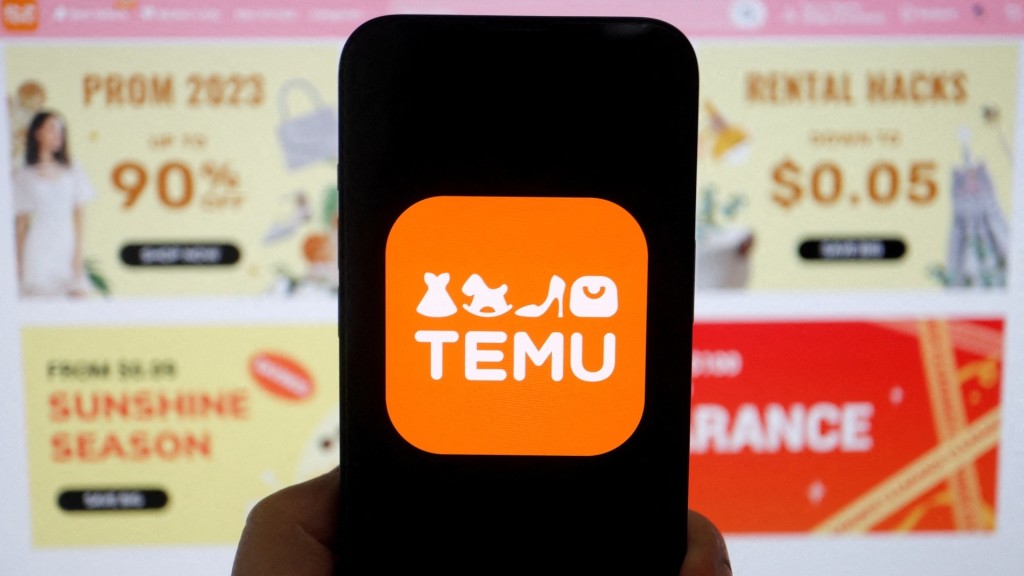 Temu是拼多多旗下跨境電商平台Temu。 路透社