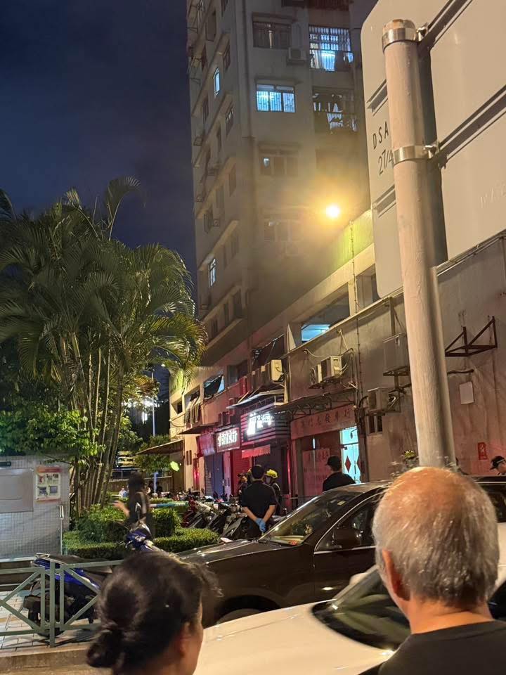 現場為澳門筷子基北街。網上圖片 現場為澳門筷子基北街。網上圖片