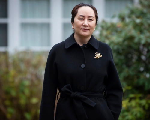 傳美司法部擬要求孟晚舟認罪換取回國。AP資料圖片
