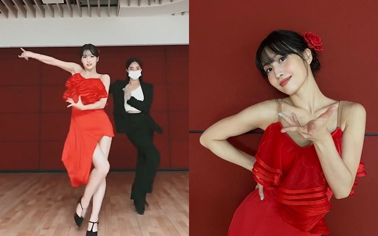 Momo好靚女又好有型。