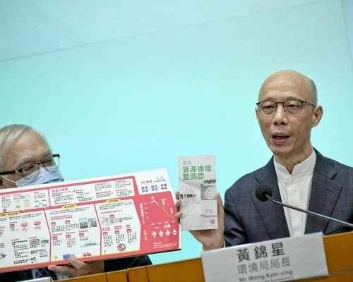 環境局局長黃錦星籲重視氣候變化。資料圖片