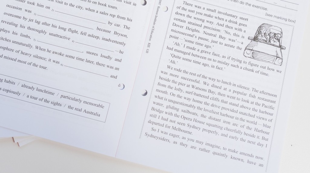 幾位同學都表示,KUMON的練習中,節錄了大量非常有趣的文章,更吸引他們買整本小說閱讀。 幾位同學都表示,KUMON的練習中,節錄了大量非常有趣的文章,更吸引他們買整本小說閱讀。