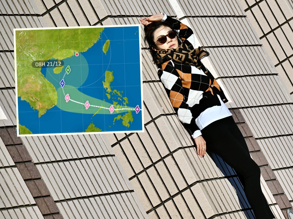 預測「雷伊」冬至闖港400公里。