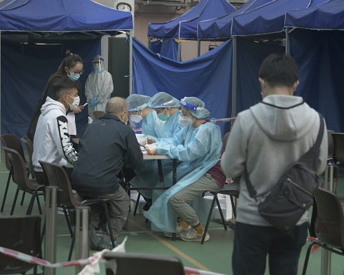 油麻地社區中心有市民檢測後初步確診。資料圖片