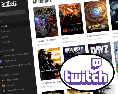 日前亞馬遜（Amazon）旗下直播平台Twitch遭中國封鎖。網圖