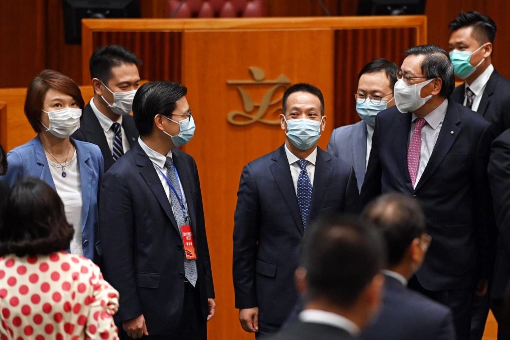 港澳辦副主任黃柳權是回歸以來,到訪立法會的最高級中央官員。