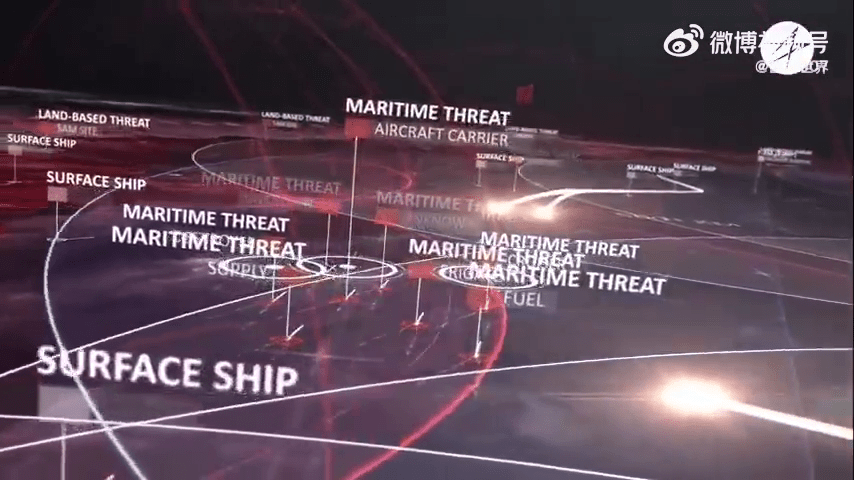 西方武器廠發布導彈摧毀中國軍艦動畫。