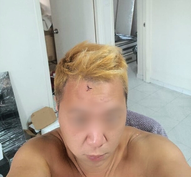 2023年7月，陳小姐在網上認識了剛放監的鄭姓男子，拍拖兩個月便與對方同居。(被訪者提供圖片)