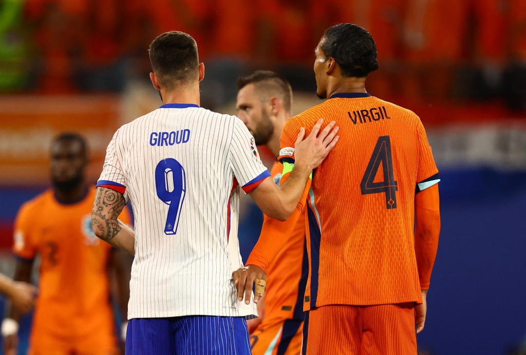 荷蘭和法國都滿意各取1分。Reuters