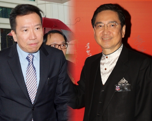 陳振聰（左）、蕭炎坤（右）。資料圖片