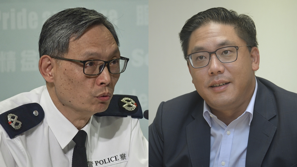 左:卓孝業、梁宏正。資料圖片