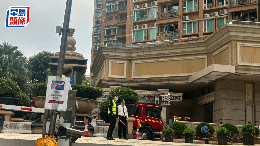 都會駅女子墮樓死亡。梁國峰攝