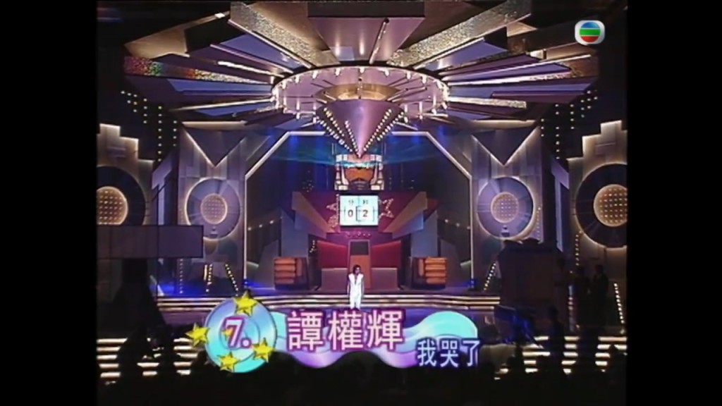 谭权辉在1996年参加《新秀歌唱大赛》。