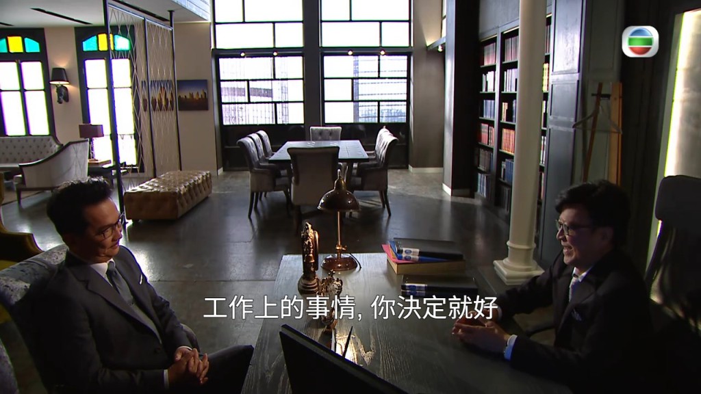 《律政強人》中，鍾景輝與廖啟智大鬥演技，可惜二人均已相繼離世。