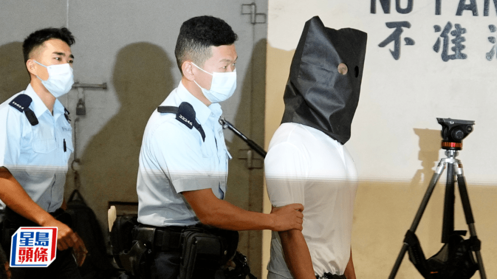 鄧棨然內地刑滿返港,今午帶上區域法院應訊。蘇正謙攝
