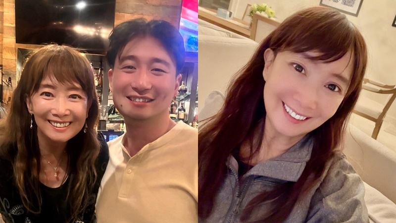 陳美齡學霸兒子罕曝光  粗獷大仔攜妻現身  餅印細仔文質彬彬  全數名校畢業現居美國