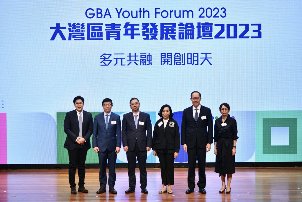 第二屆大灣區青年發展論壇在會展舉行。盧江球攝