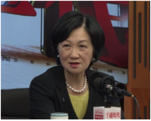 新民黨主席葉劉淑儀。