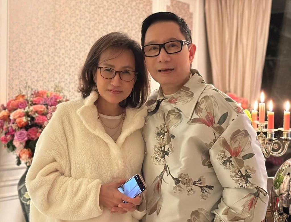 劉培基近日分享多張到王玉環家中作客的照片。