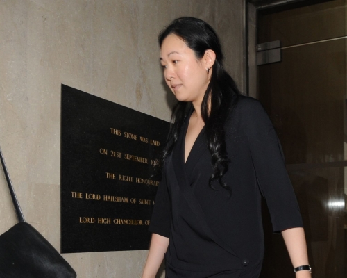 法官同意王穎妤(圖)指壹傳媒發布兩張侵權相片不涉及公眾利益,但保護傳媒的消息來源亦是本案中需考慮的公眾利益。資料圖片