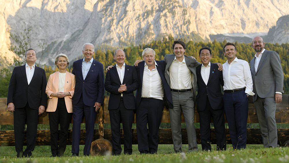 G7去年在德国举行一连3日的会议。