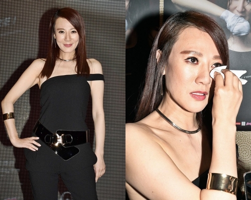 康華在台上感動到眼濕濕，多謝圈中好友支持。