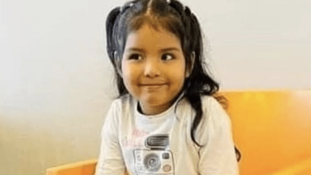 失踪5岁女童阿尔瓦雷斯。