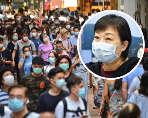 張竹君指市民出現抗疫疲勞。資料圖片