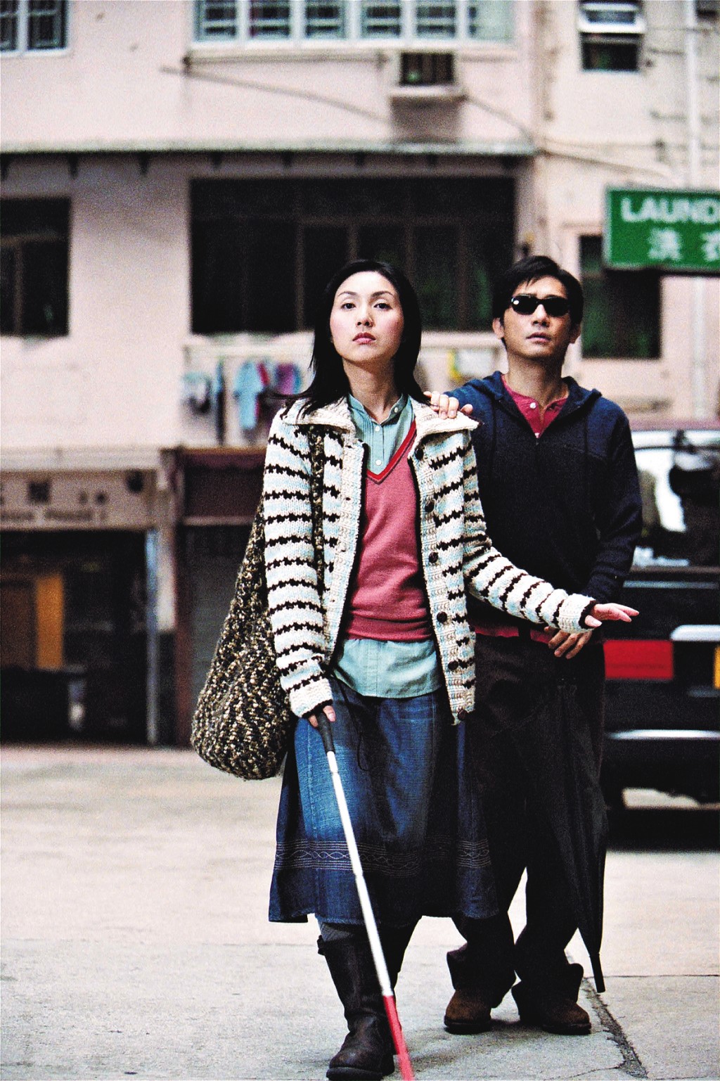 杨千嬅与梁朝伟在2003年还有电影《地下铁》上映。