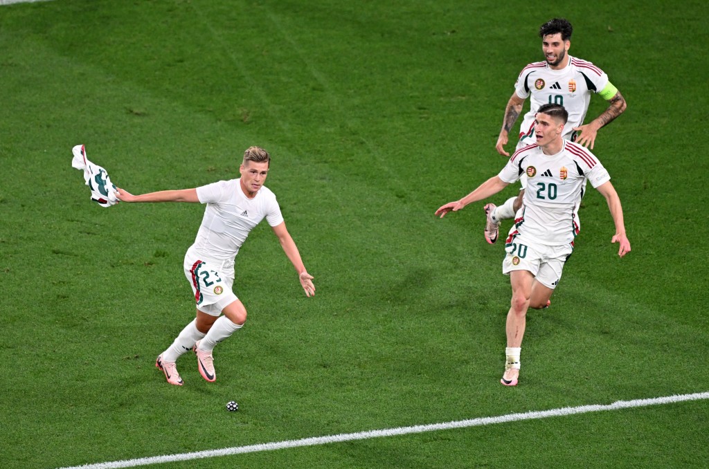 保夫於100分鐘射入唯一的入球助匈牙利勝1:0，這亦是歐國盃史上最遲入波。REUTERS