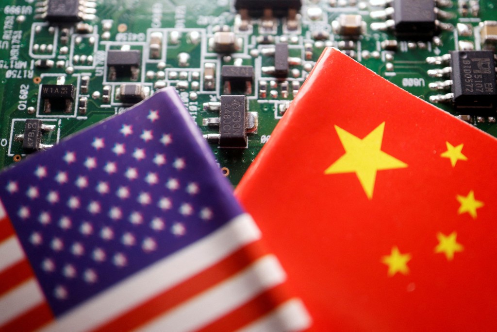 美國一直用不同方法打壓中國取得高端晶片。（路透社）