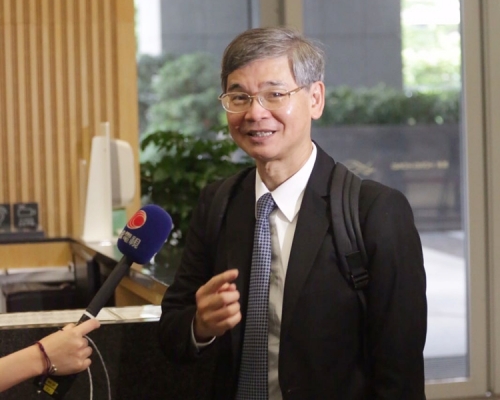 羅致光表示心情無特別。
