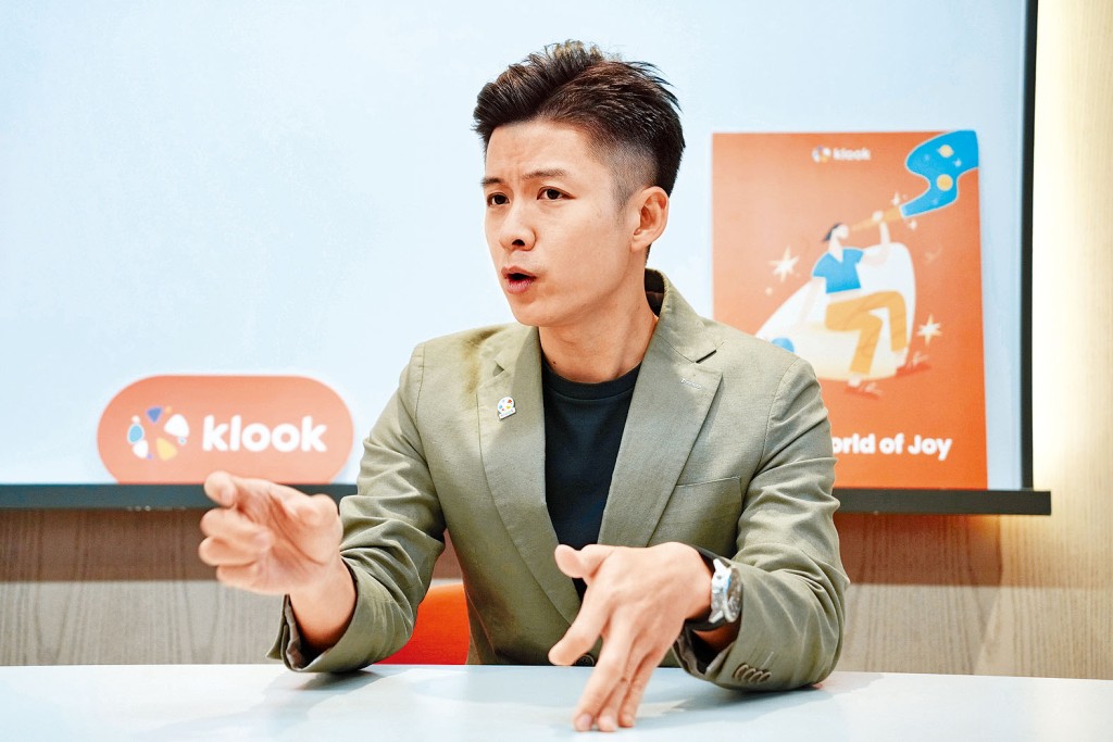 岑皓祺建議港府應投放更多資金在吸引外地人來港方面，而非鼓勵港人外遊。