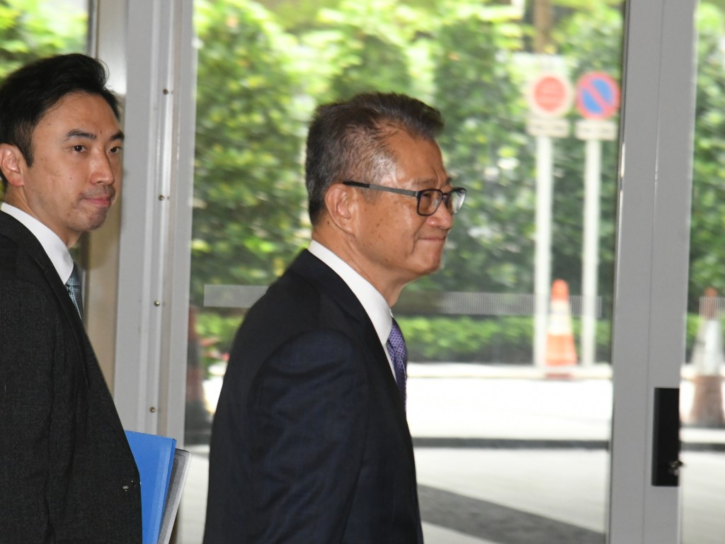 財政司司長陳茂波。何健勇攝 財政司司長陳茂波。何健勇攝