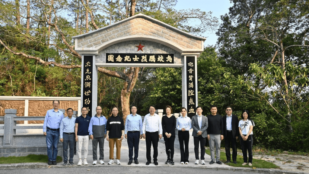 陈国基形容这些矗立于青山绿水间的历史印记，足以作为当代爱国主义教育的鲜活教材。陈国基FB