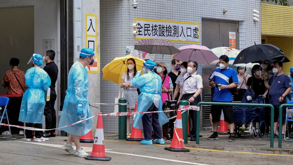 澳門新增5宗陽性個案。路透社資料圖片