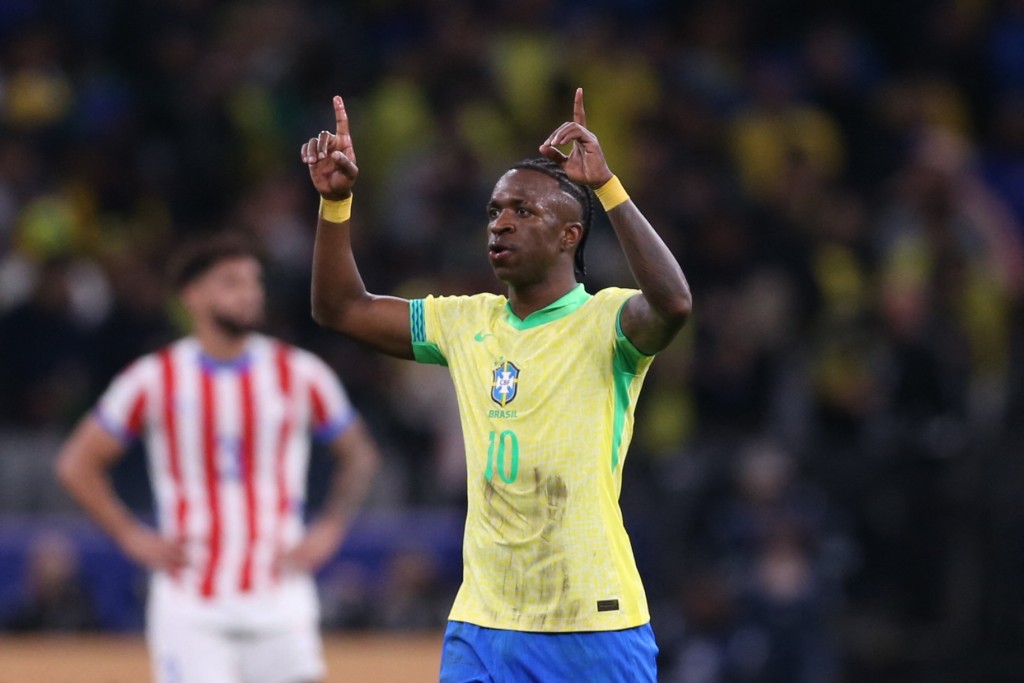 雲尼素斯祖尼亞(Vinicius Junior)。AFP